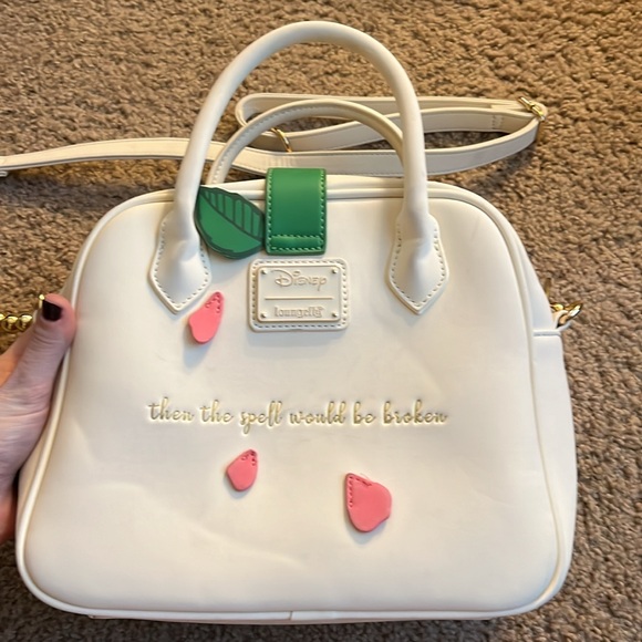 Loungefly Beauty and the Beast 30th Anniversary Purse - Picture 6 of 9